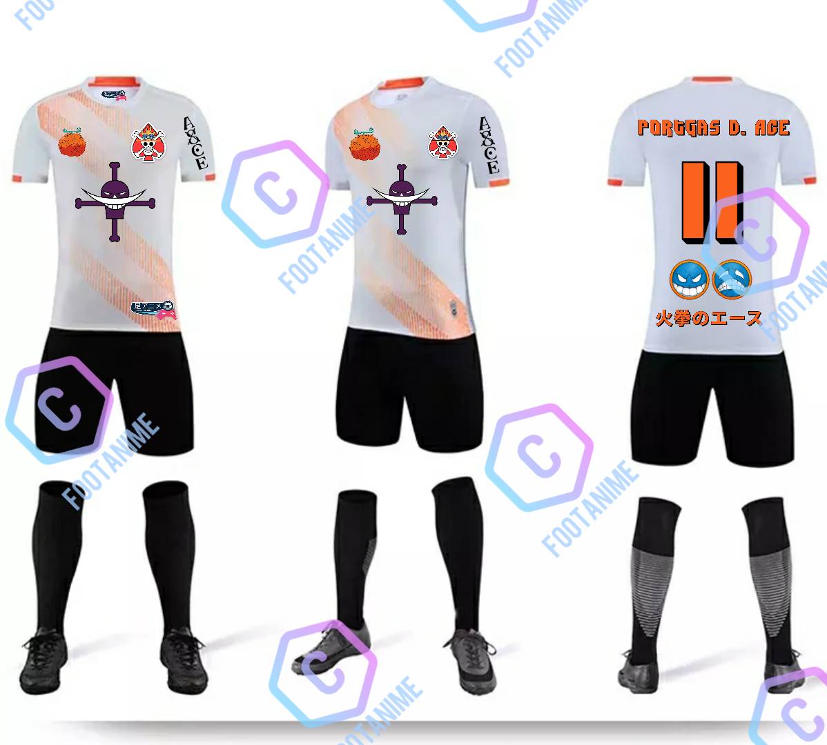 Maillot de football One piece Ace