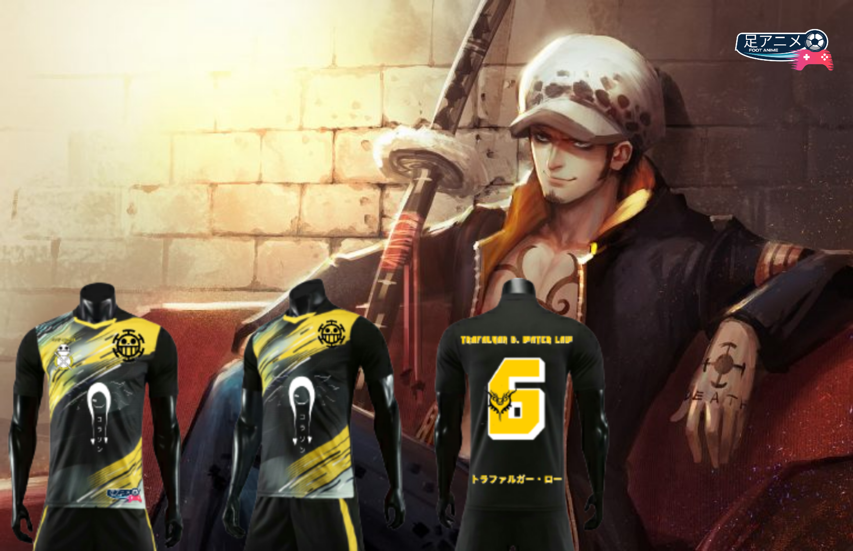 Maillot de foot discount luffy