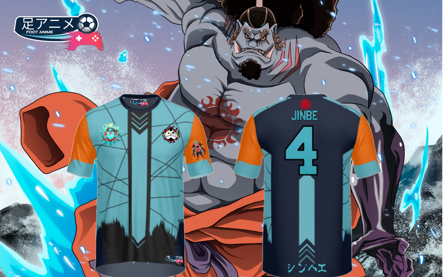 Maillot de football One piece Jinbe