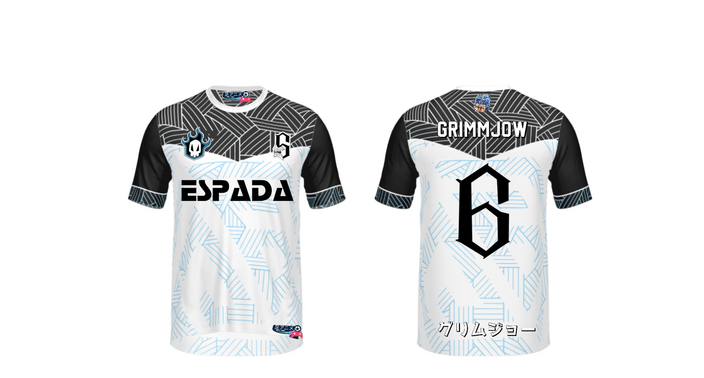 Maillot de football Bleach GRIMMJOW