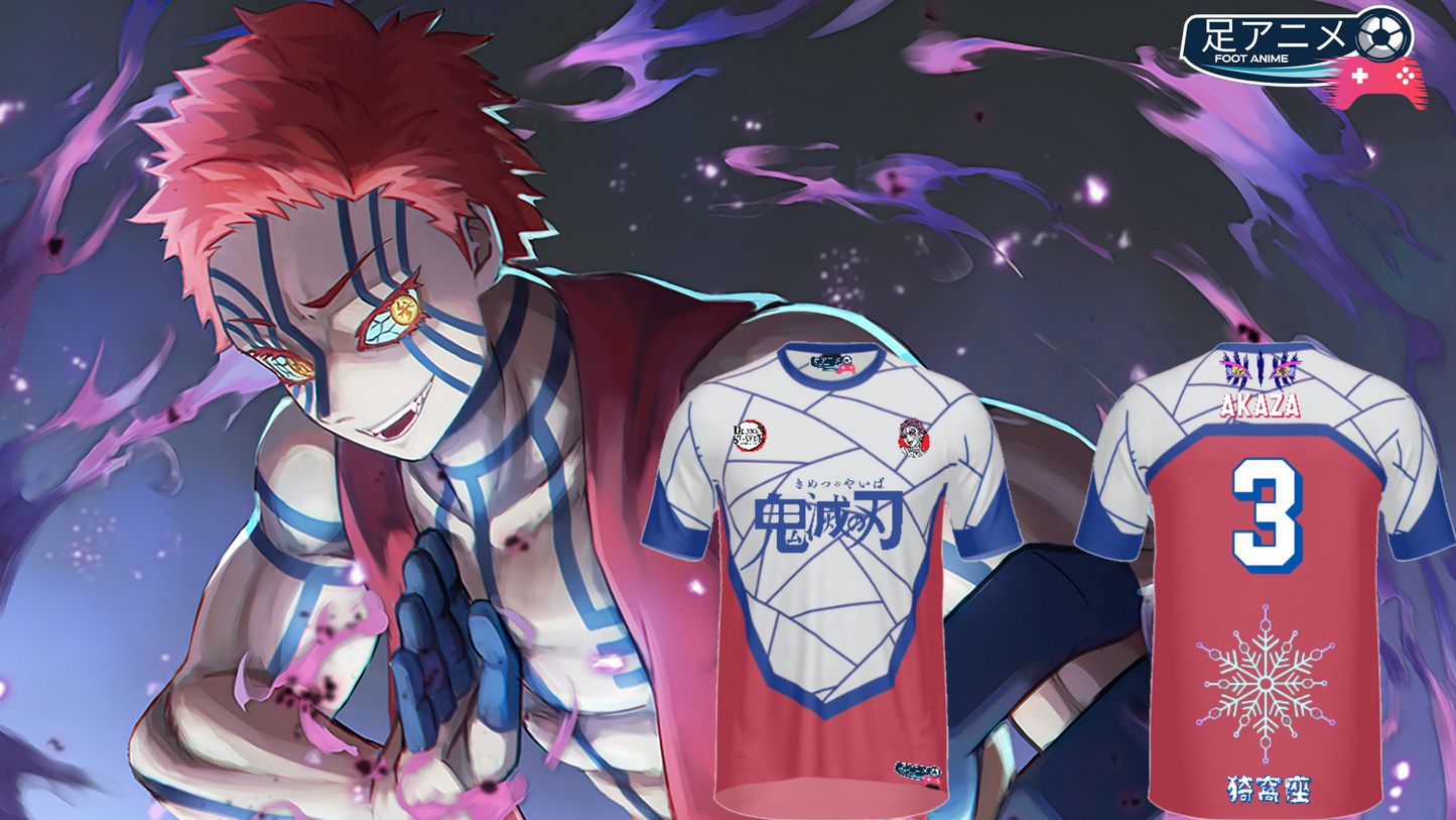 Maillot de football demon slayer Akaza