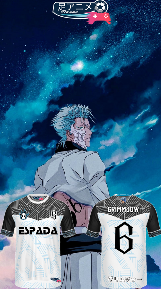 Maillot de football Bleach GRIMMJOW