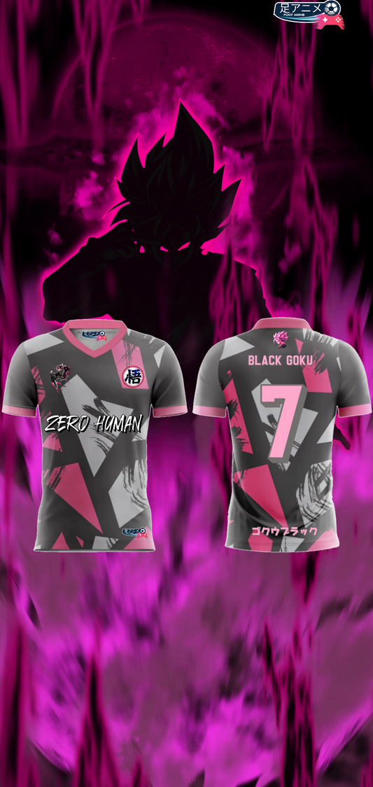 Maillot de football dragon ball super Black Goku