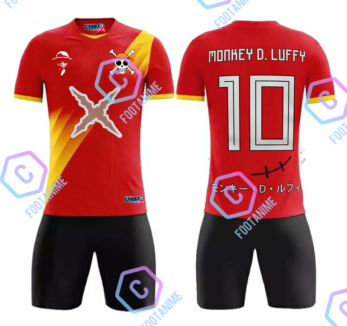 Maillot de football One Piece "Monkey D.Luffy"