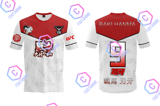 Maillot de football "Baki Hanma" V.2