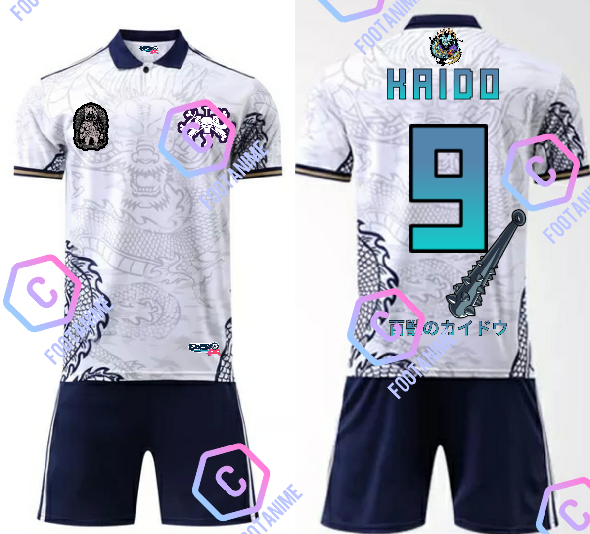 Maillot de football One piece "Kaido"