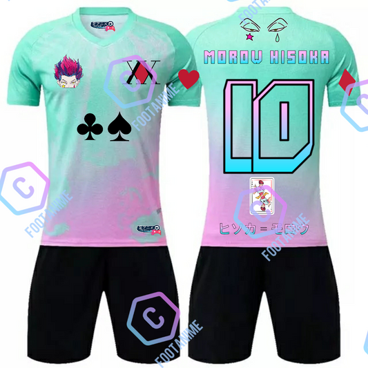 Maillot de football Hunter x Hunter "Morow Hisoka"