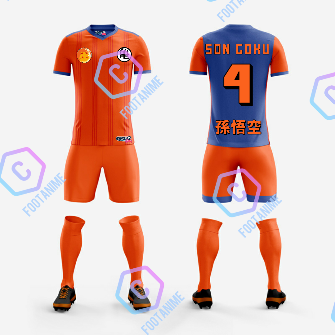 Maillot de football Dragon Ball "Son Goku"