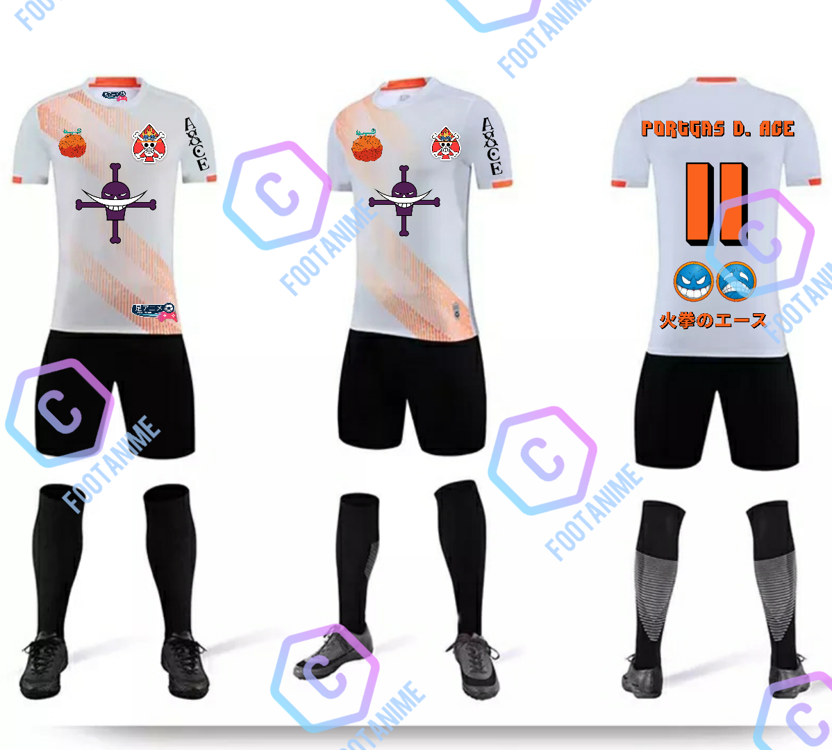 Maillot de football One piece "Ace"