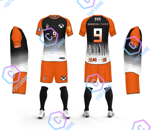 Maillot de football Bleach "Kurosaki Ichigo" V.2