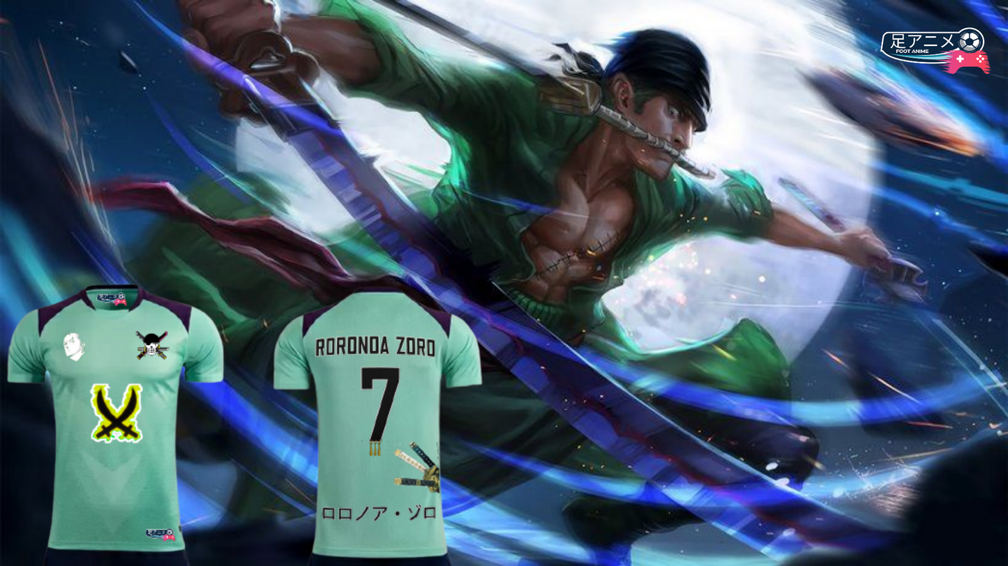 Maillot roronoa zoro new arrivals